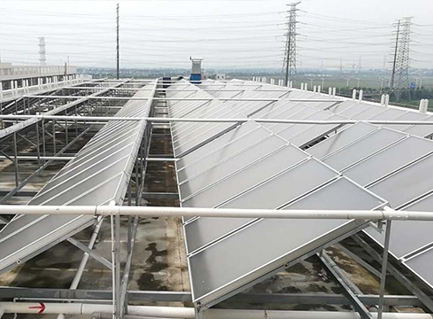 奇异果（中国）热能科技（杏坛）员工宿舍楼太阳能热水工程